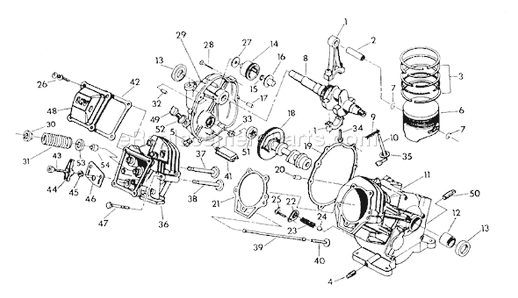 Page A Diagram and Parts List for 9617-0  Briggs and Stratton Pressure Washer